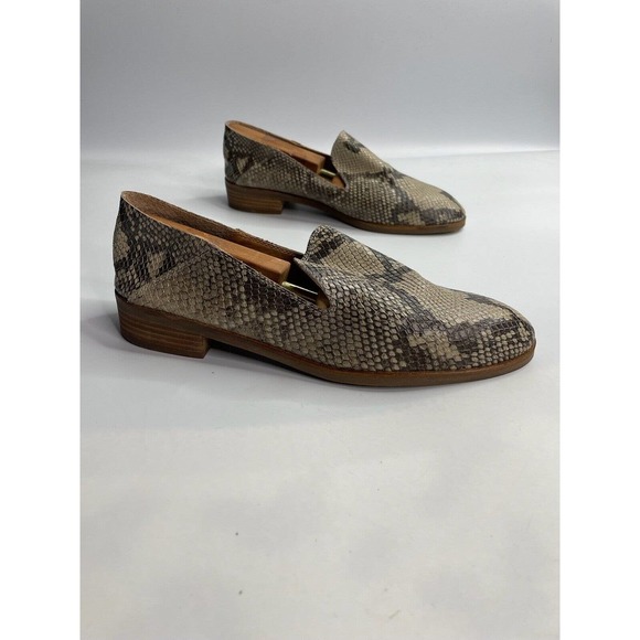 COPY - Lucky Brand Womens LK Cahill Leather Closed Toe Loafers Snakeprint Size … - Picture 3 of 10